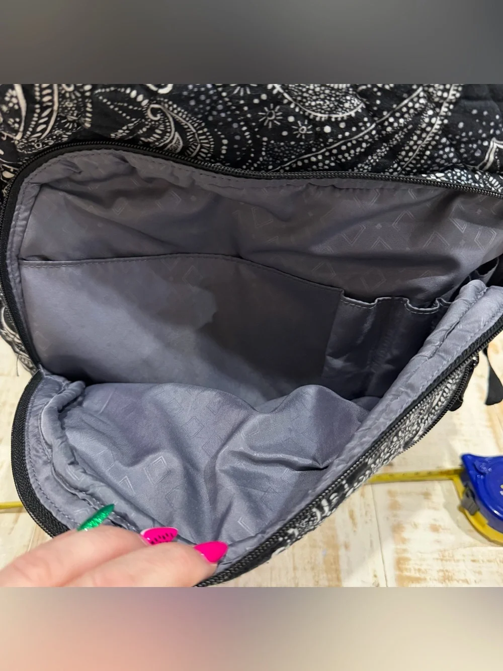 Vera Bradley Essential Large Backpack in Stellar Paisley